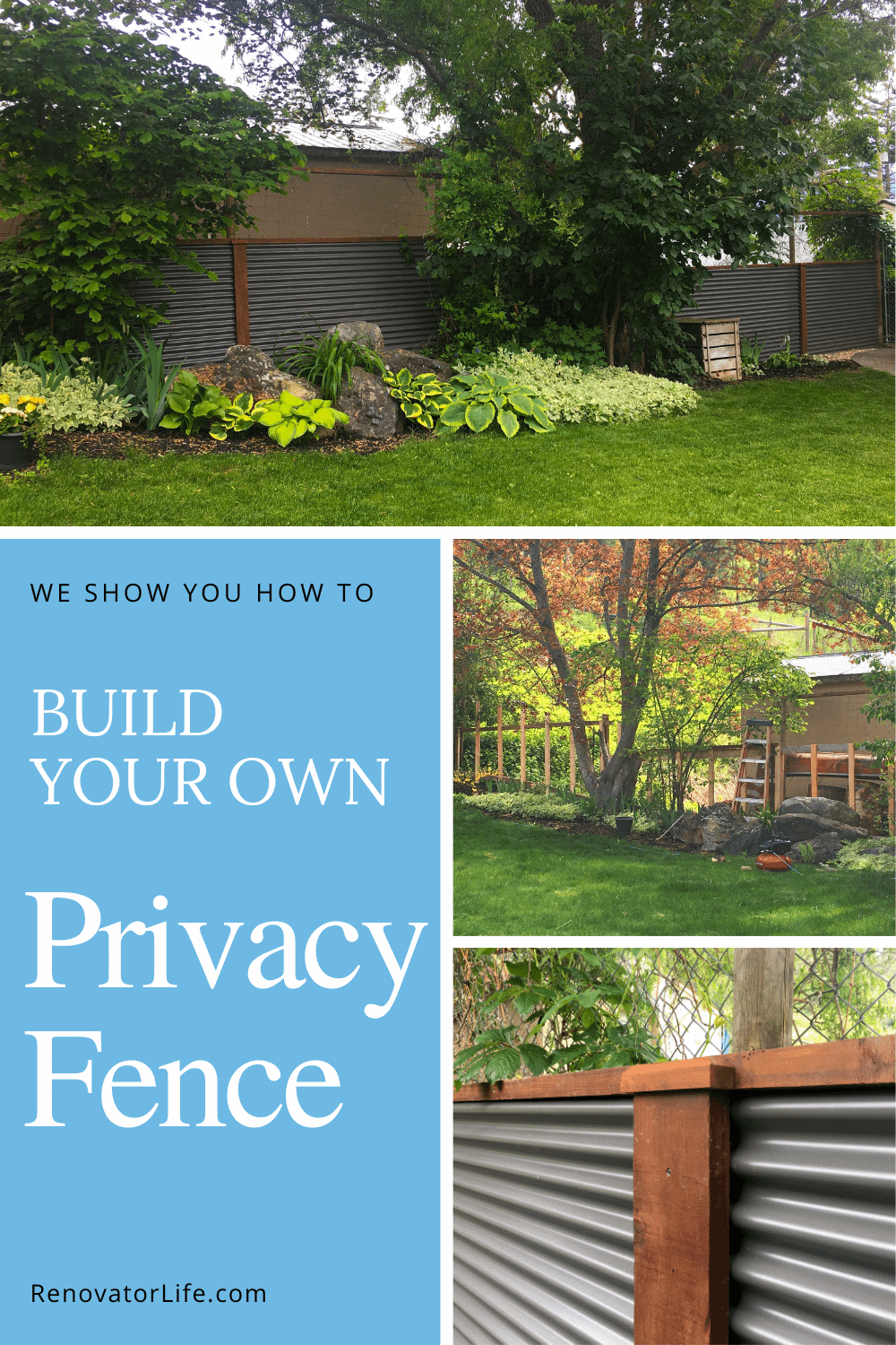 Build Your Own Privacy Fence