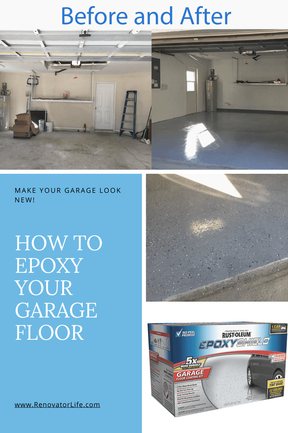 How to epoxy your garage floor 